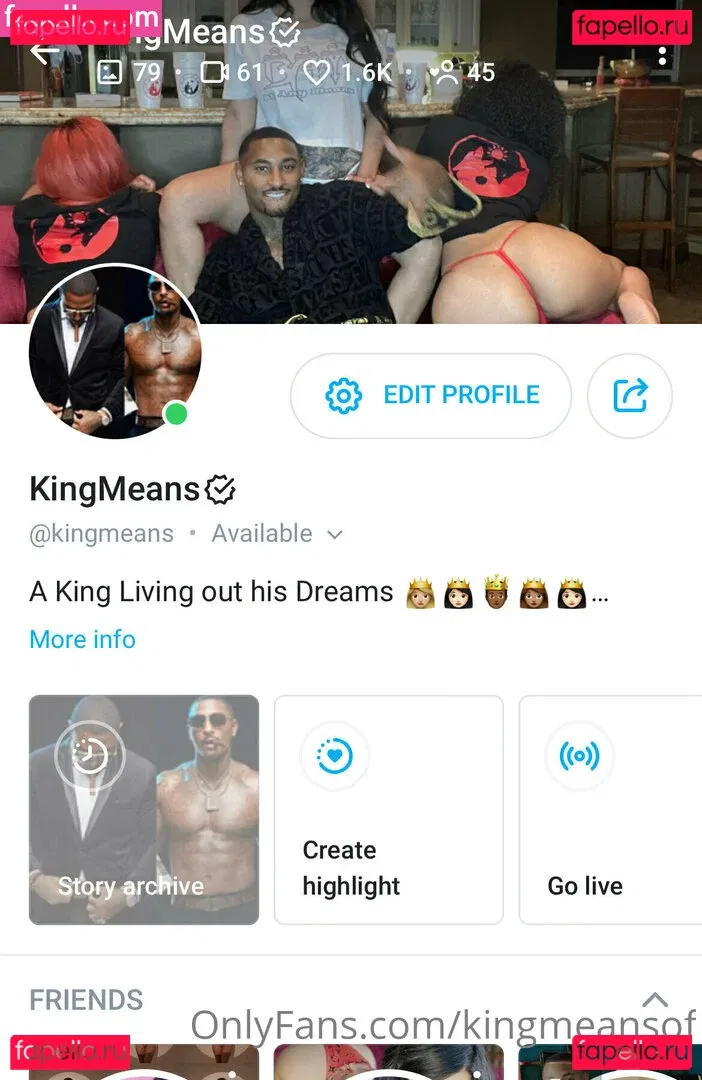 kingmeansof Onlyfans Photo Gallery 