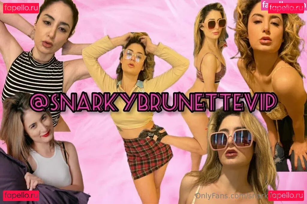 snarkybrunette Onlyfans Photo Gallery 