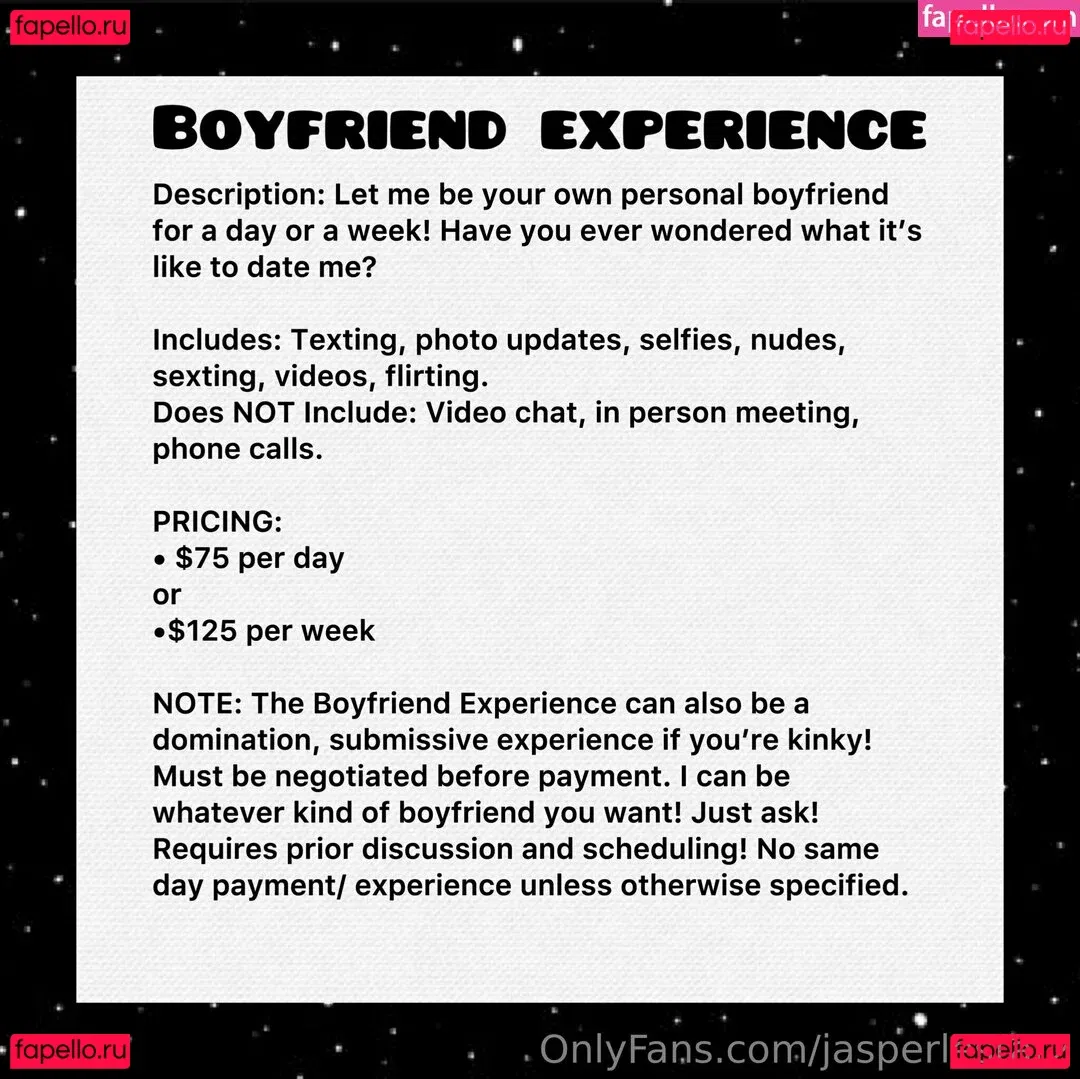 jasperlestat2 Onlyfans Photo Gallery 