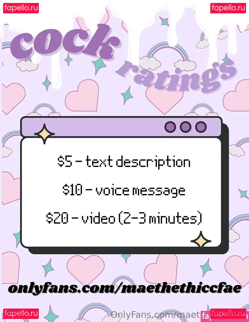 maethethiccfae Onlyfans Photo Gallery 