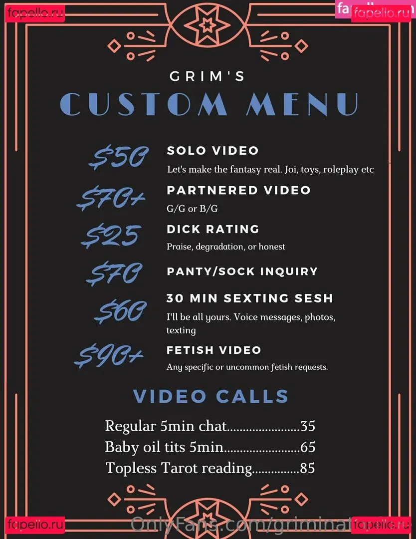 griminatorfree Onlyfans Photo Gallery 