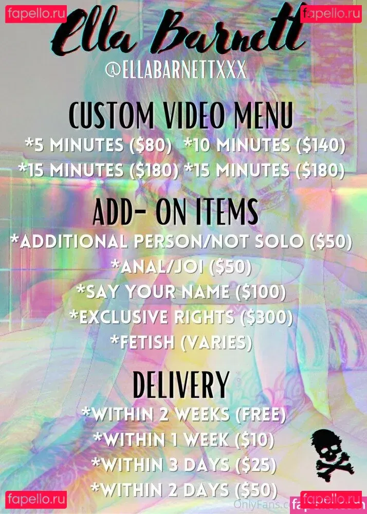 ellabarnett Onlyfans Photo Gallery 