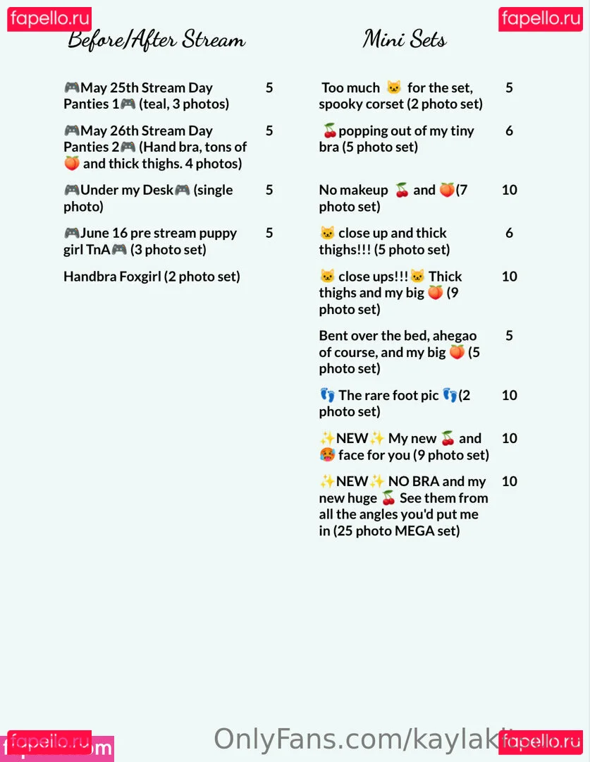 kaylakitsune Onlyfans Photo Gallery 