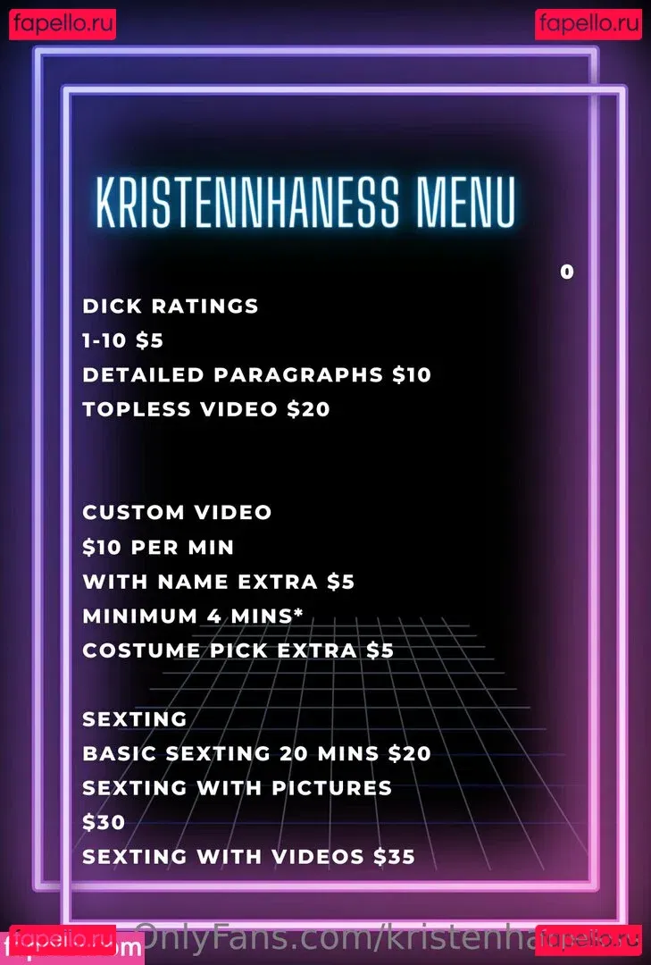 kristenhanesss Onlyfans Photo Gallery 