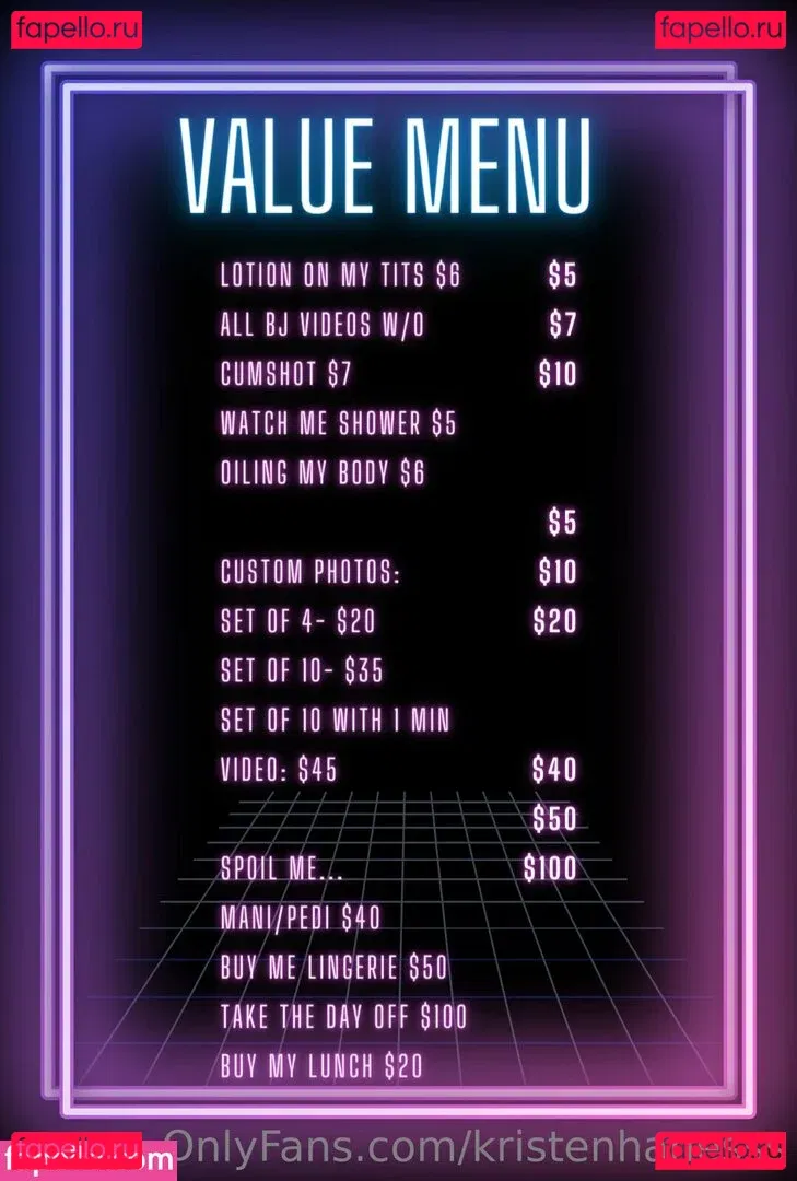 kristenhanesss Onlyfans Photo Gallery 