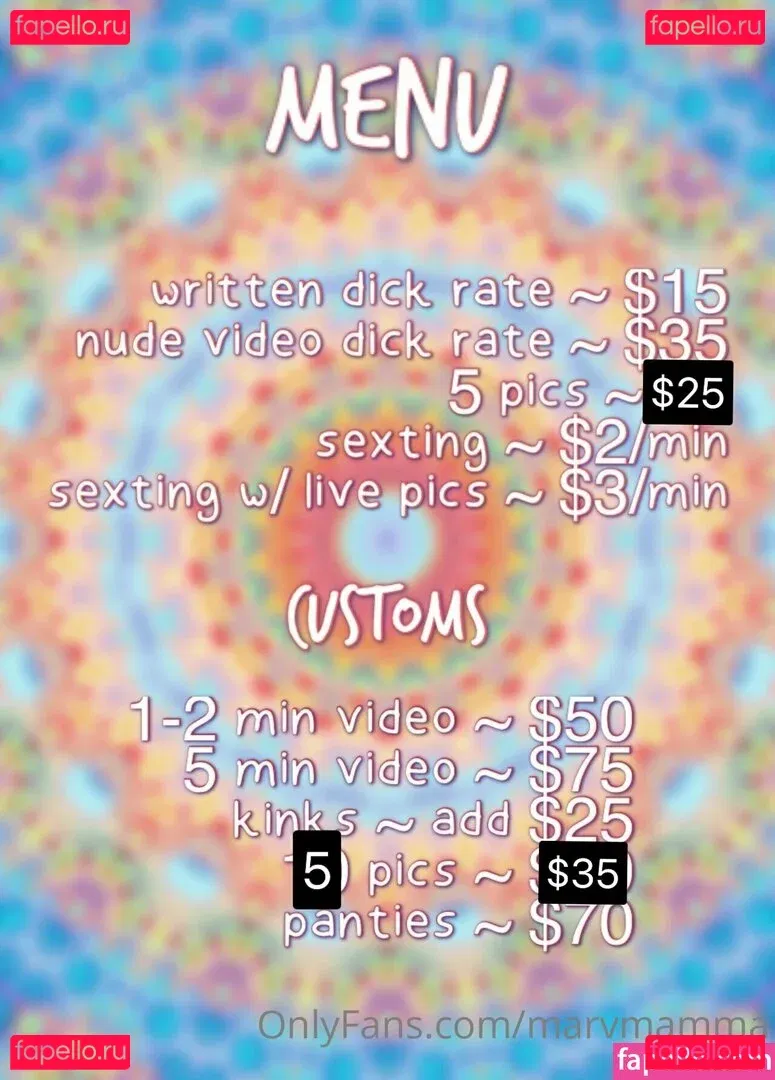 marvmamma Onlyfans Photo Gallery 