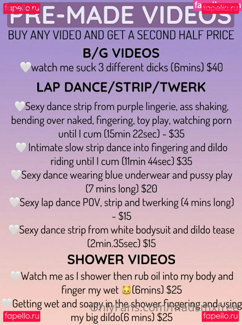 madsmxfree Onlyfans Photo Gallery 