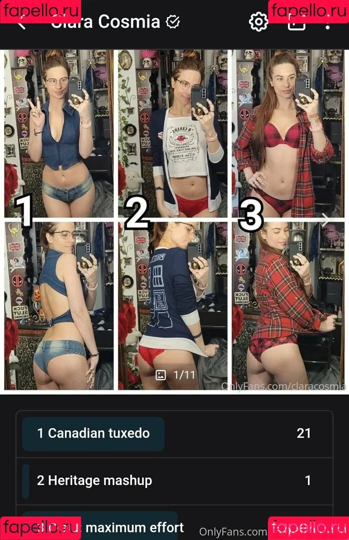 claracosmiafree Onlyfans Photo Gallery 