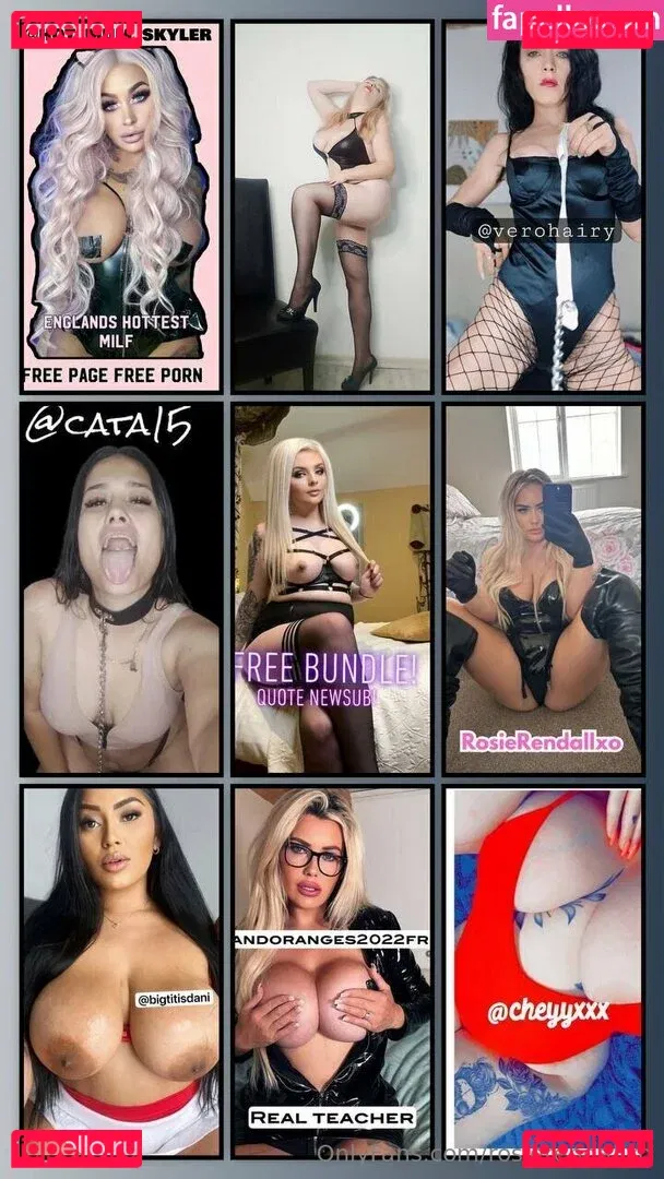 rosierendallxo Onlyfans Photo Gallery 