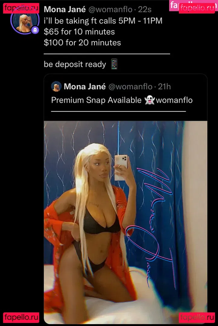 womanflo Onlyfans Photo Gallery 