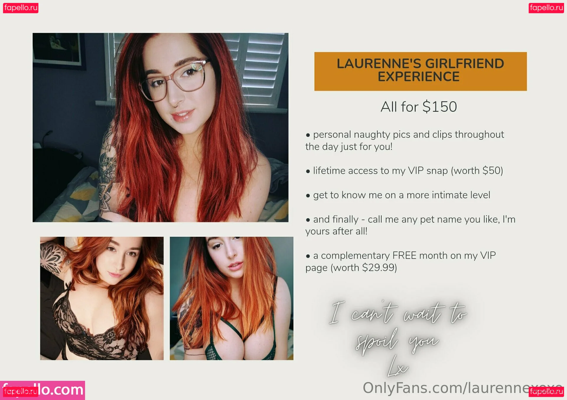 laurennexoxo Onlyfans Photo Gallery 