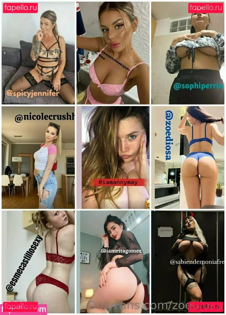 zoediosa Onlyfans Photo Gallery 