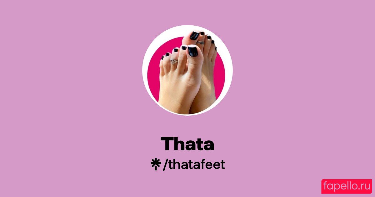 ThatAFeet Nude Onlyfans Photo 4