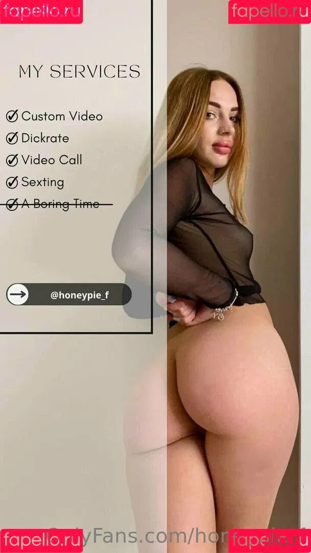 honeypie_f Onlyfans Photo Gallery 