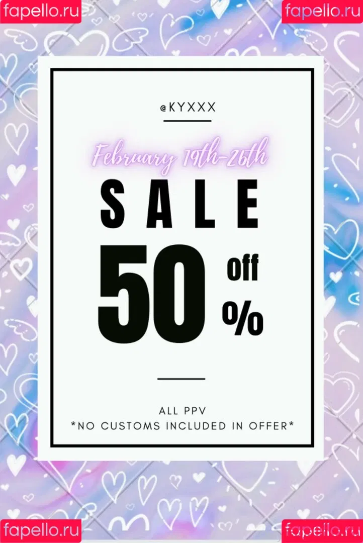 kyxxx Onlyfans Photo Gallery 