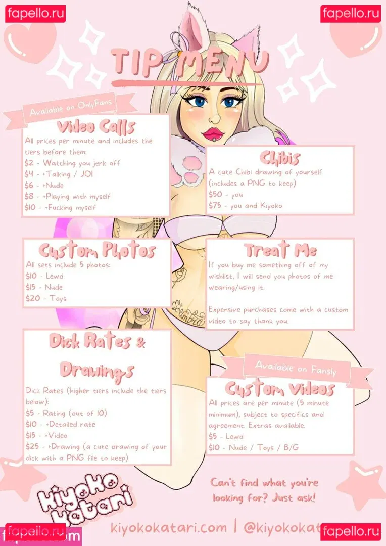 kiyokokatari Onlyfans Photo Gallery 