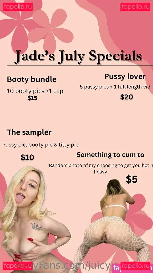 juicyjadefree Onlyfans Photo Gallery 