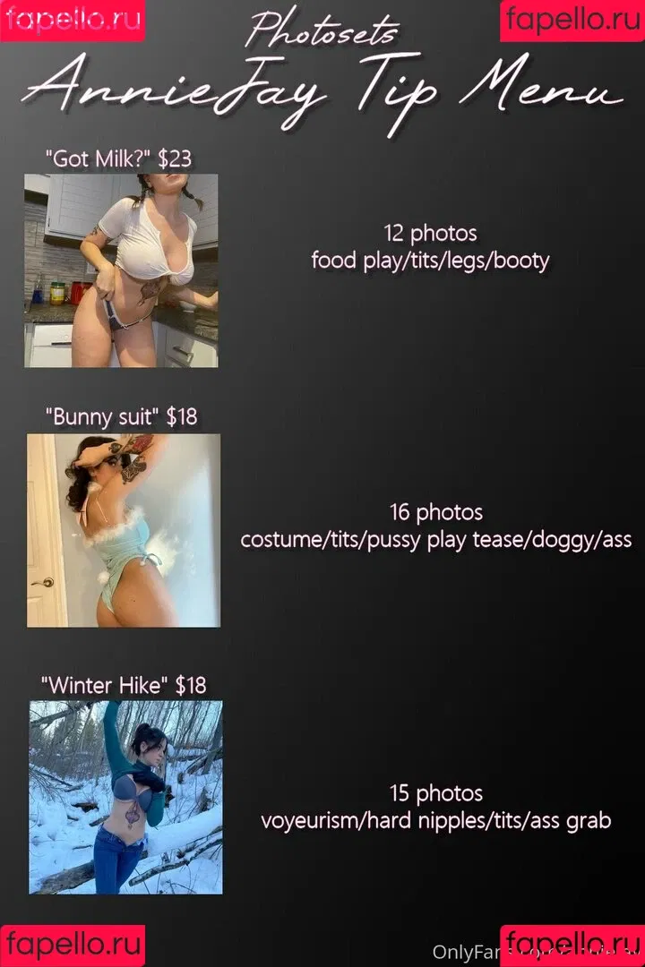 AnnieJay Onlyfans Photo Gallery 
