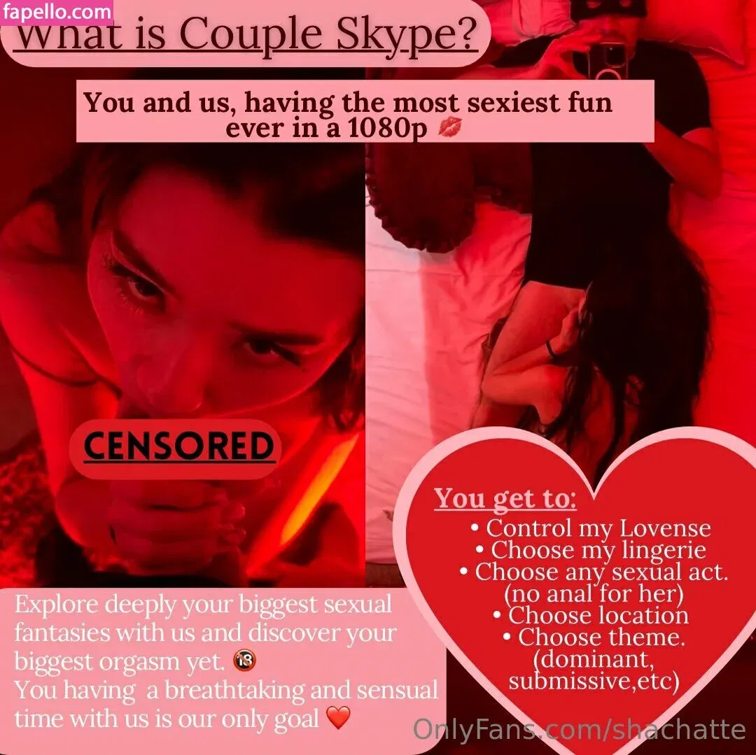 shachatte Onlyfans Photo Gallery 