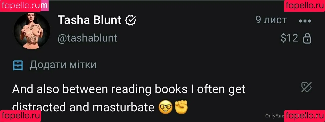 tashablunt Onlyfans Photo Gallery 