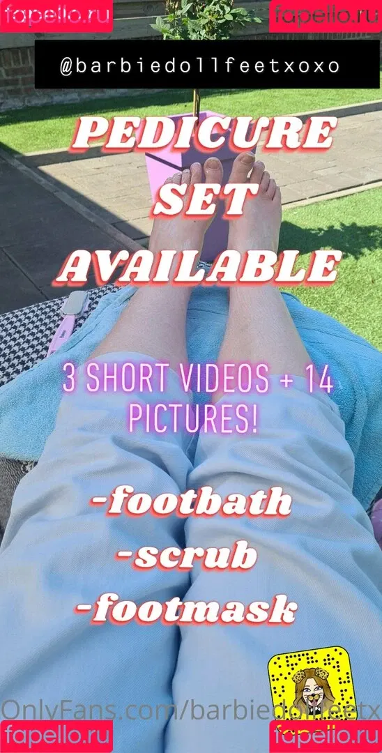 barbiedollfeetxoxofree Onlyfans Photo Gallery 