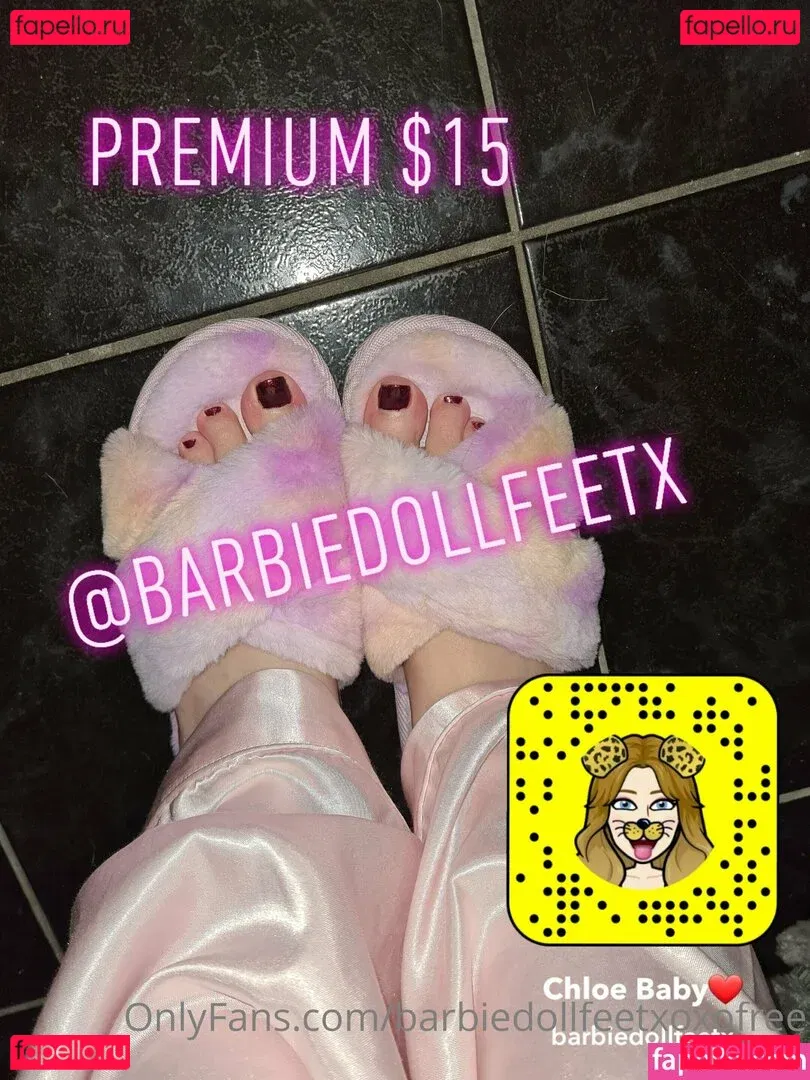 barbiedollfeetxoxofree Onlyfans Photo Gallery 