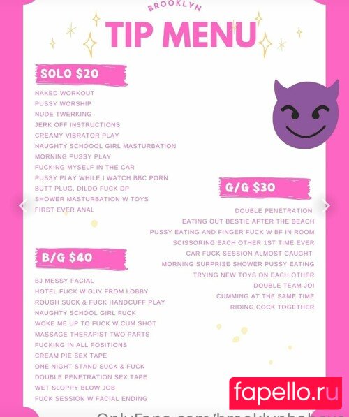 brooklynbabexo Onlyfans Photo Gallery 