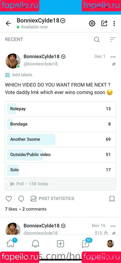 bonniexclyde18 Onlyfans Photo Gallery 