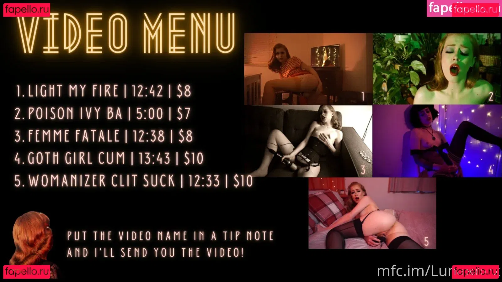 lunaroux Onlyfans Photo Gallery 