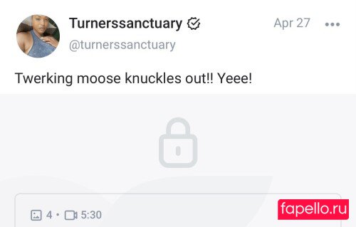 Turnerssanctuary Nude Onlyfans Photo 3