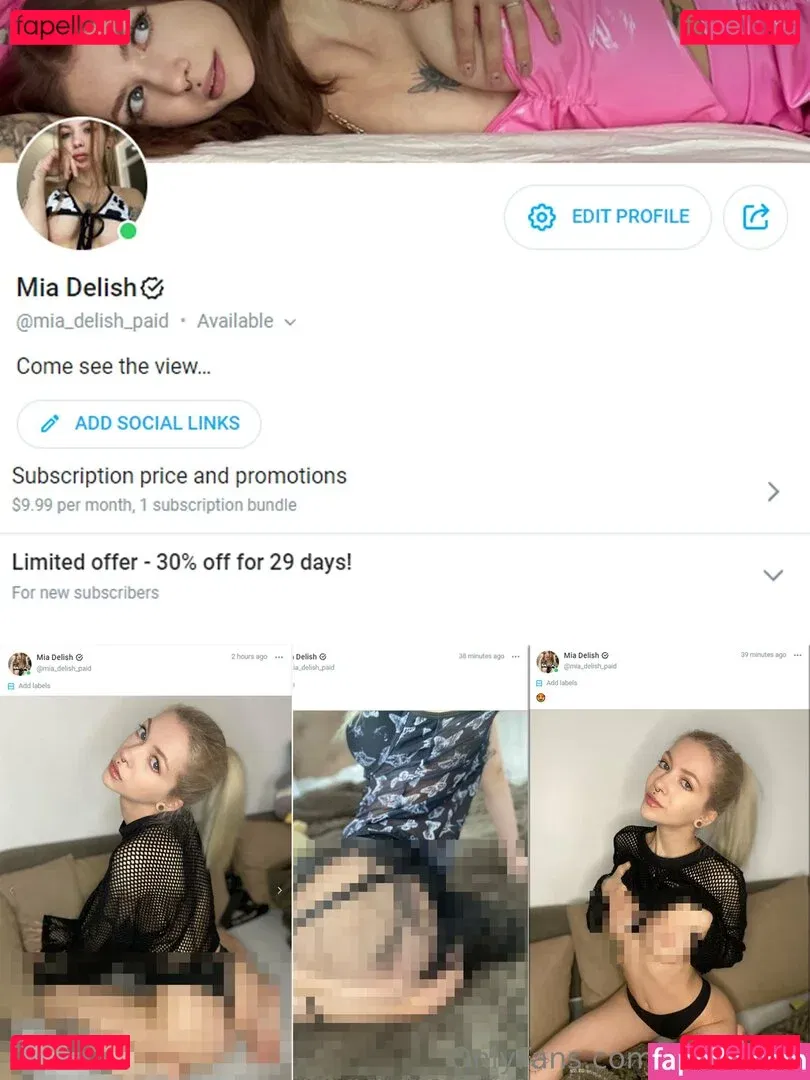 MiaDelish Onlyfans Photo Gallery 