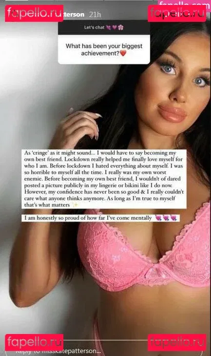 Kate Patterson Onlyfans Photo Gallery 