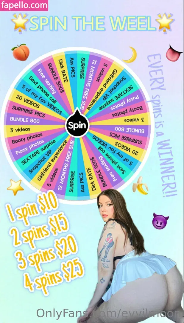 evvilmoon Onlyfans Photo Gallery 