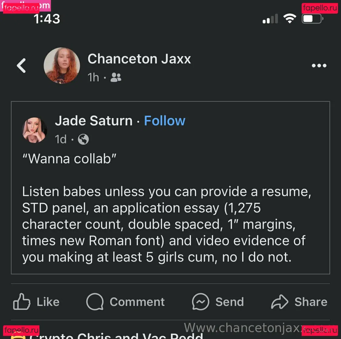 chancetonjaxx Onlyfans Photo Gallery 