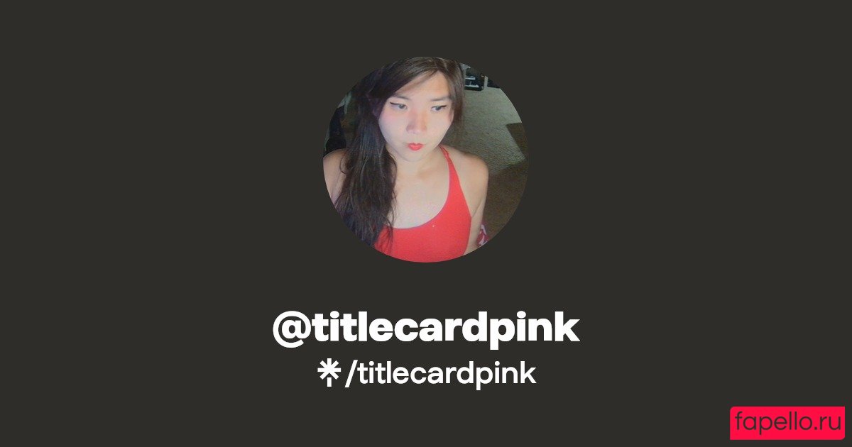Titlecardpink Nude Onlyfans Photo 4
