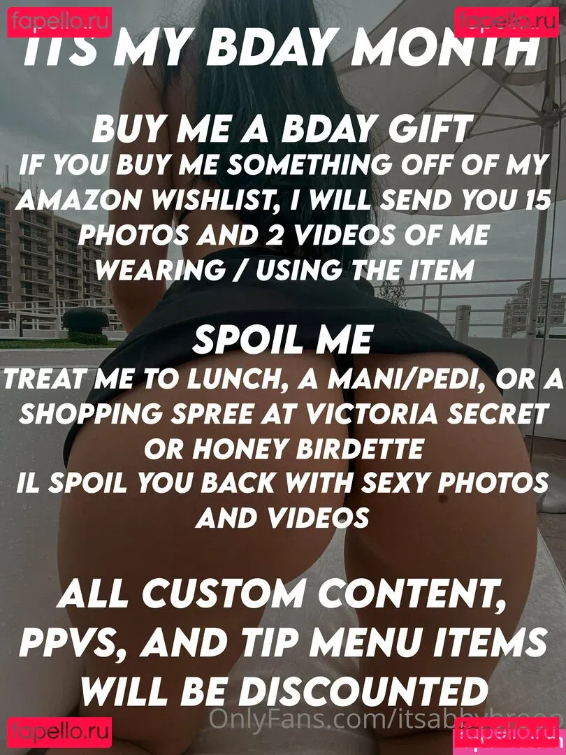 itsabbyrae Onlyfans Photo Gallery 