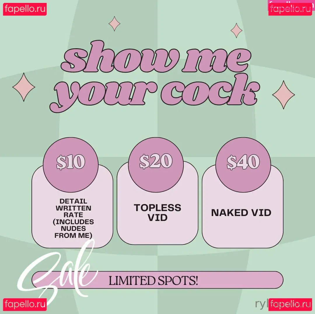 heyitsrylee Onlyfans Photo Gallery 