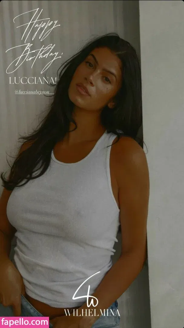 Lucciana Beynon Onlyfans Photo Gallery 