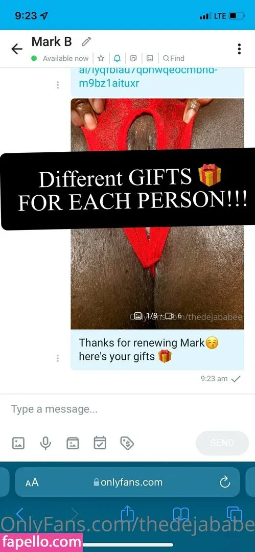 thedejababee Onlyfans Photo Gallery 