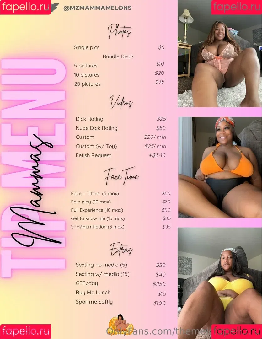 themelonmamma Onlyfans Photo Gallery 