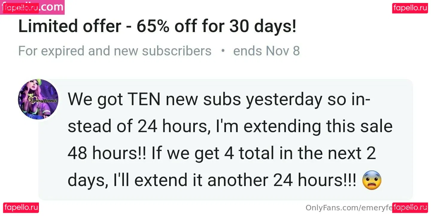 emeryfennecfree Onlyfans Photo Gallery 