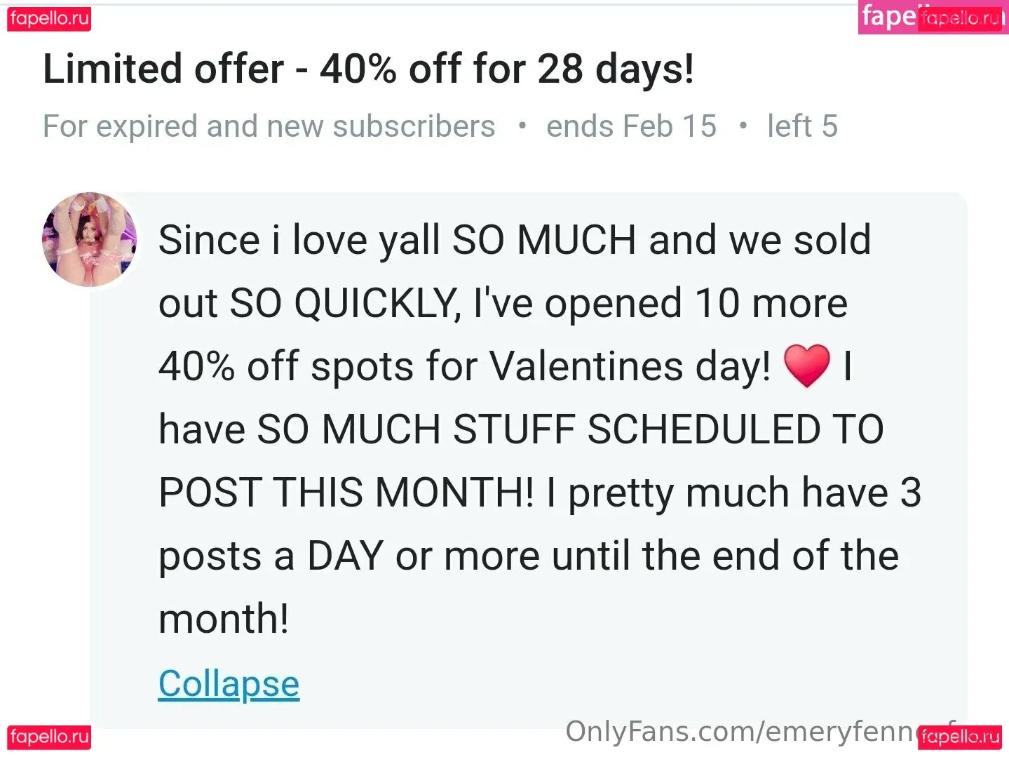 emeryfennecfree Onlyfans Photo Gallery 