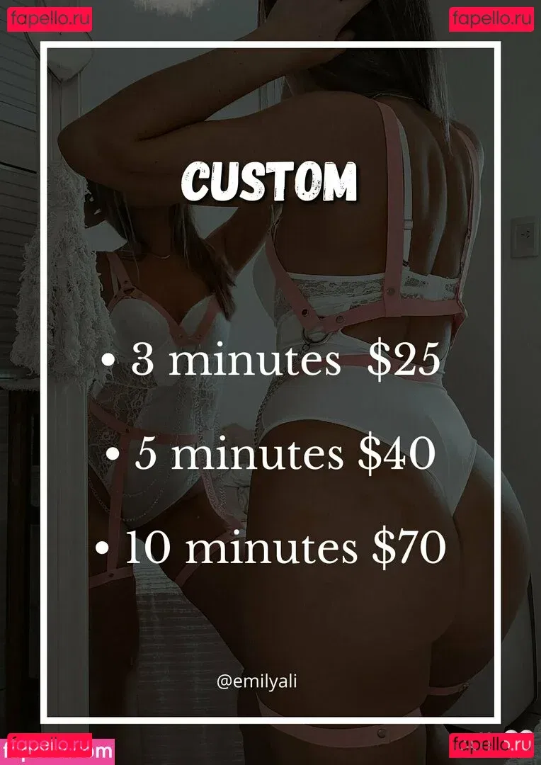 emilyali Onlyfans Photo Gallery 