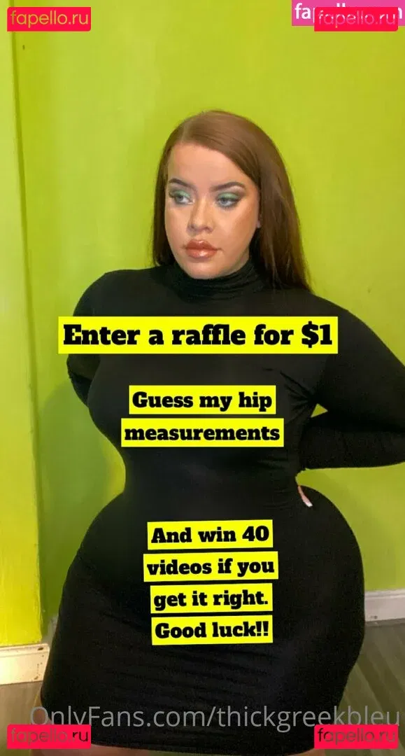 Thickgreekbleu Onlyfans Photo Gallery 