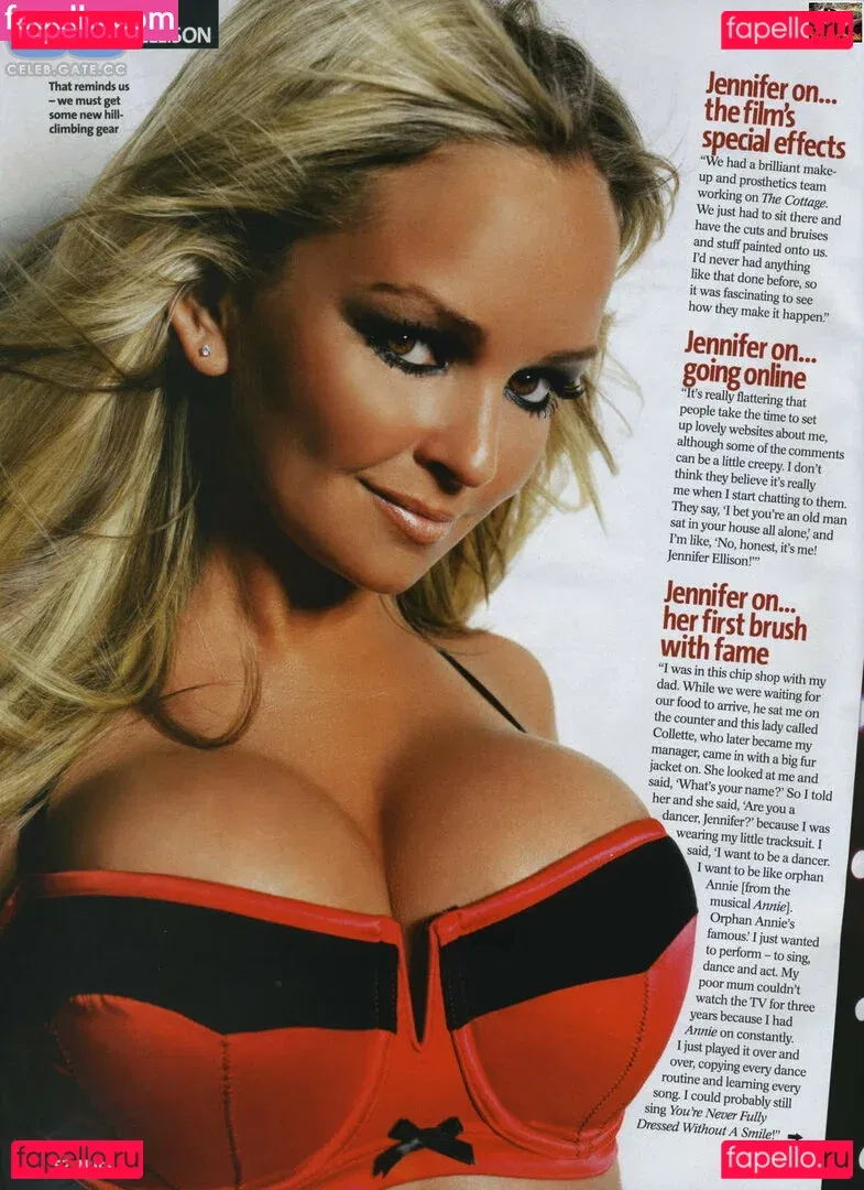 Jennifer Ellison Onlyfans Photo Gallery 