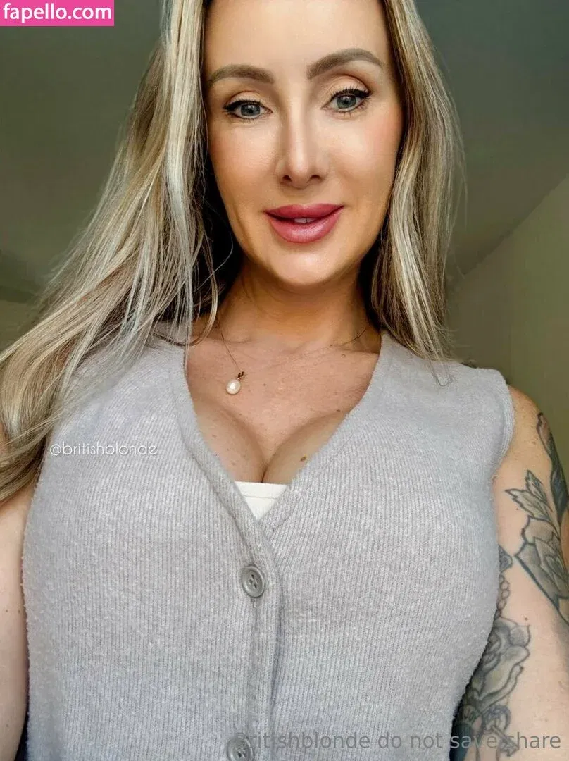 britishblonde Onlyfans Photo Gallery 