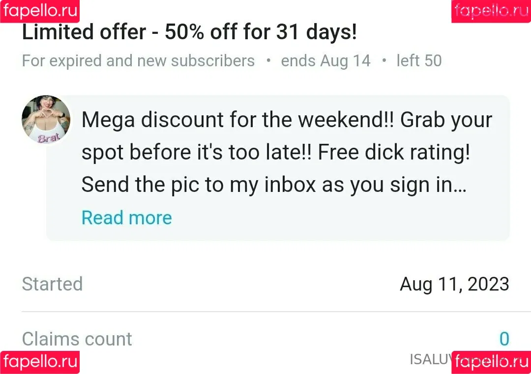 isaluvbbwfree Onlyfans Photo Gallery 