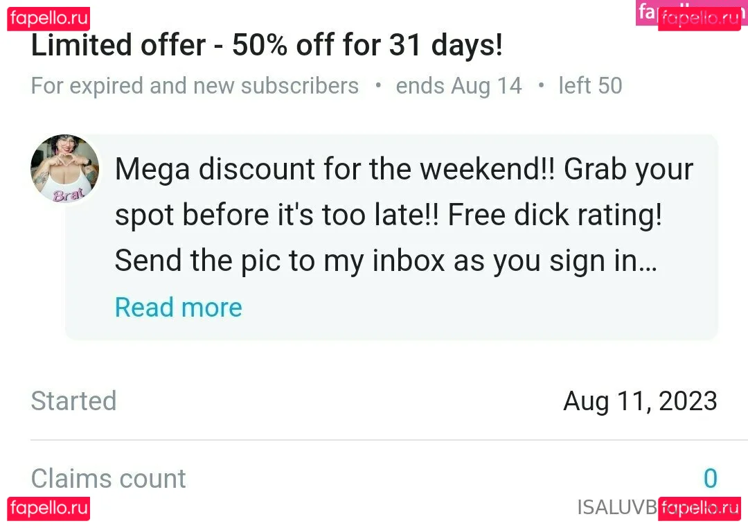 isaluvbbwfree Onlyfans Photo Gallery 