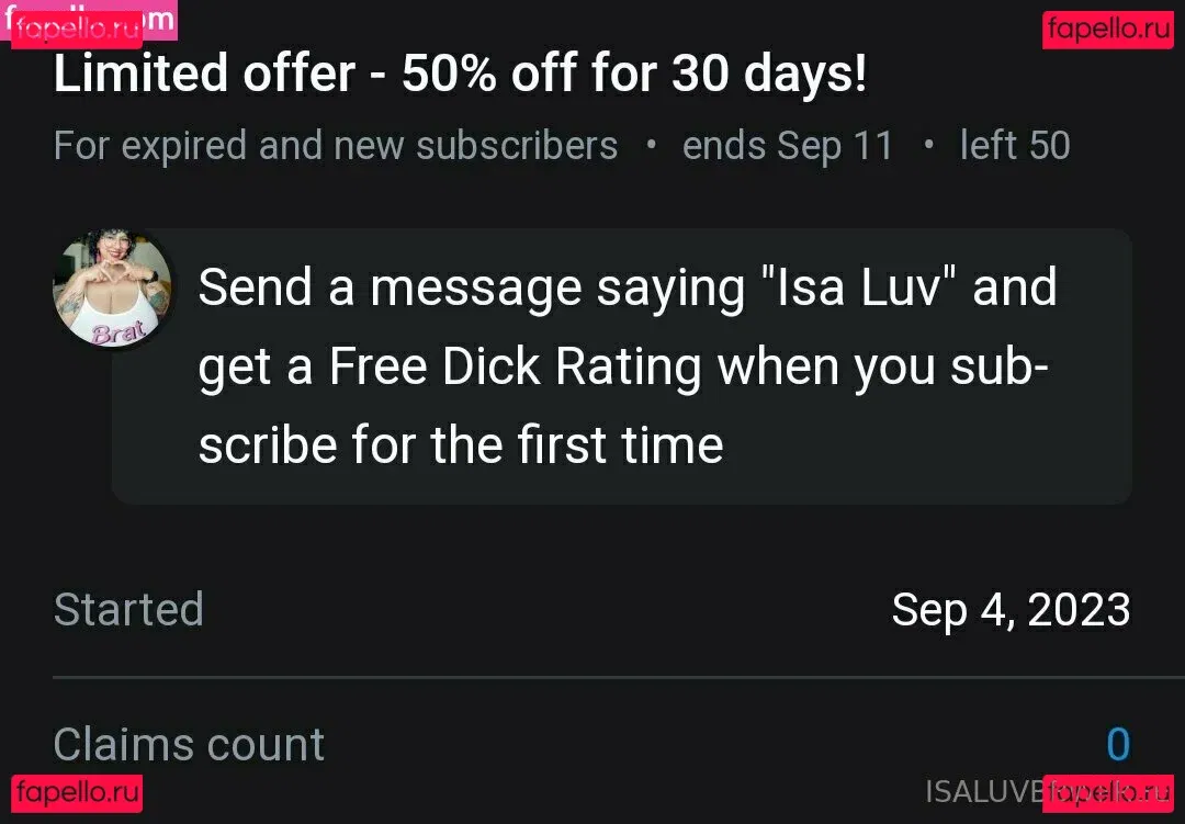 isaluvbbwfree Onlyfans Photo Gallery 