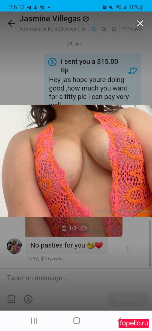 Jasmine Villegas Nude Onlyfans Photo 21
